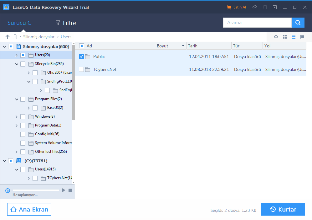 EaseUS Data Recovery Wizard